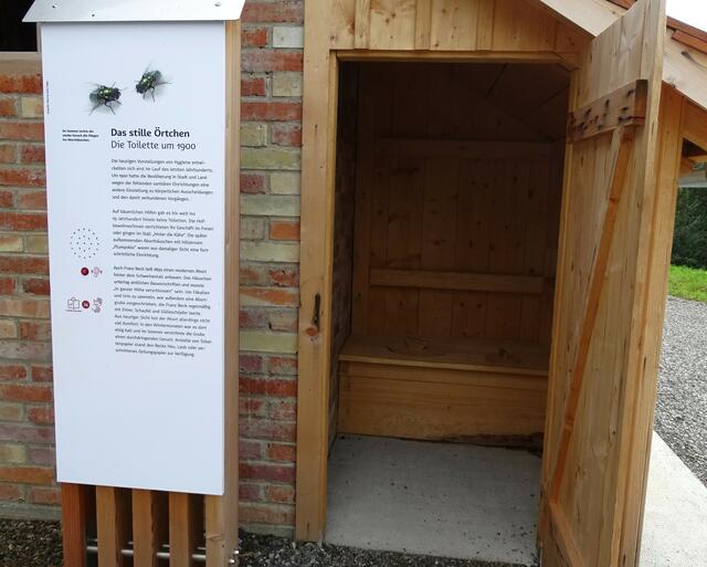 Eine Toilette im Haus - Fehlanzeige, dieses Örtchen befand sich draußen | Foto: Luis Walter