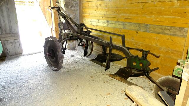 Ein Zweischarpflug für den Traktor | Foto: Luis Walter