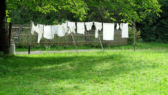 Die Wäschetrocknung ohne Strom | Foto: Luis Walter
