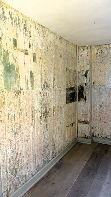 Eine Wand, wie sie herausgekommen ist | Foto: Luis Walter