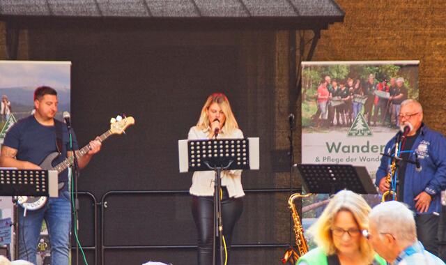 die Band im Einsatz