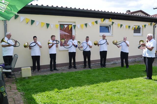 Jagdhornbläser der BSG Lehrte