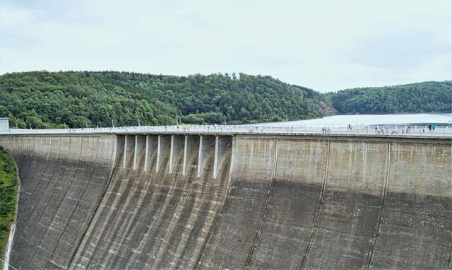 Staumauer der Rappbodetalsperre ( Archivbild)