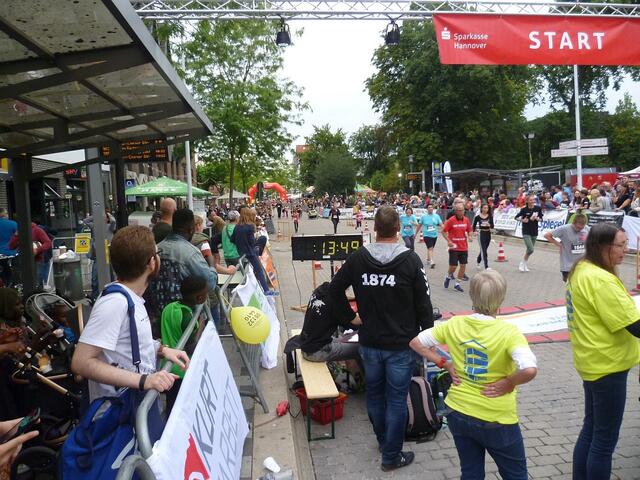 2-Kilometer-Distanz.