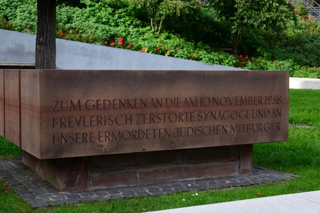 Ein Ort zum Verweilen mitten in Marburg Der Garten des Gedenkens Marburg