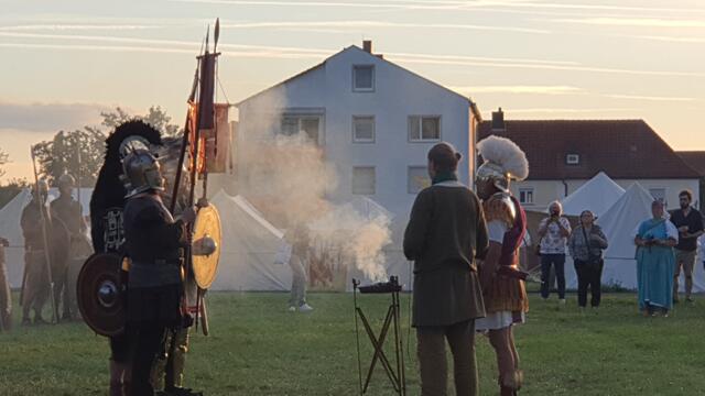 Ehrung von Legionären