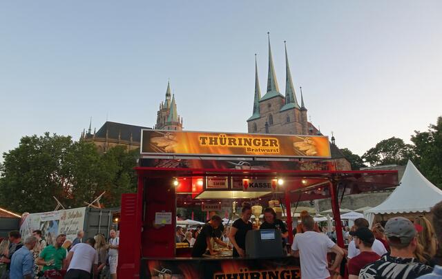 Erfurter Weinfest - Lokale Spezialitäten | Foto: eigenes Bild