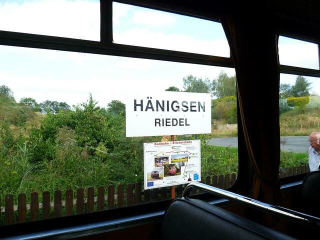 Der „Bahnhof Hänigsen“ - ein Schmuckstück.
