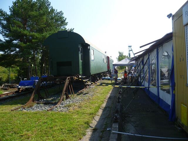 Die Personenwagen des Vereins. 
