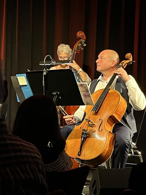 Carola Piel-Kontrabass, Johannes Kübel-Violoncello