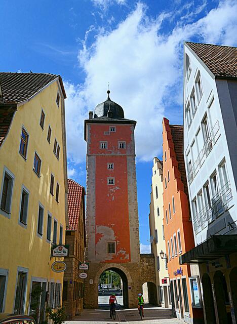 Das Klingentor am Ende der Altstadt
