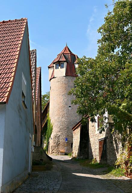 Das kleine Sulzfeld begeistert durch viele romantische Winkel innerhalb seiner Mauern