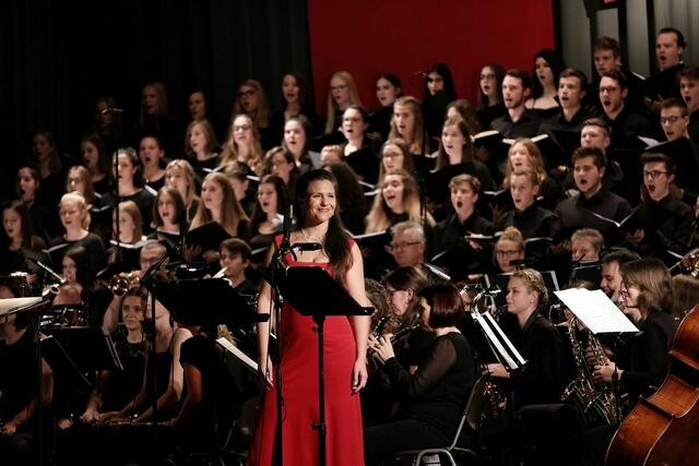 Aufführung der Operette „Das Land des Lächelns“ im Oktober 2019 in der Max-Kreitmayr-Halle in Friedberg | Foto: Musikverein Dasing