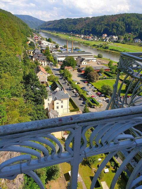 Bad Schandau von oben