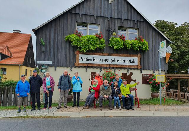 Warten auf den Bus