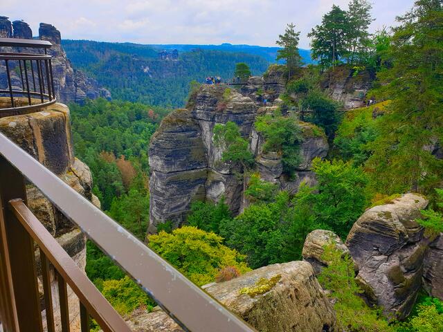 Überall viele Aussichtsmöglichkeiten