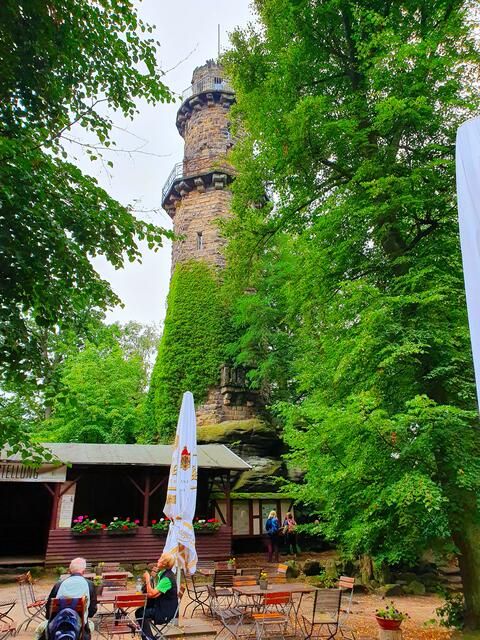 Der Turm war leider verschlossen