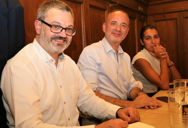 von links Guillaume Crépin, Yann Galut, Wassili Roi aus Bourges | Foto: Marianne Stenglein