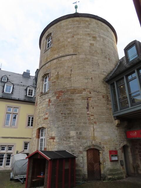Der "Bergfried" ... | Foto: M. A.
