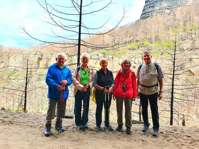 Die Schäden des großen Waldbrands begleiten uns 