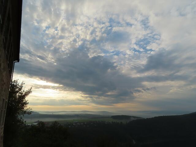 Nochmal der wunderschöne Morgenhimmel ... | Foto: M. A.