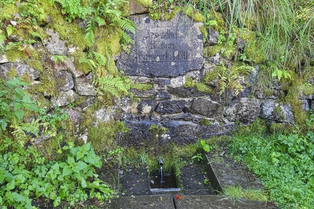 der Gesundbrunnen oberhalb von Neuwerk
