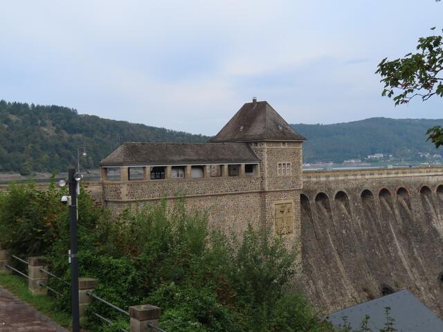 Ein Teil der Staumauer ... | Foto: M. A.
