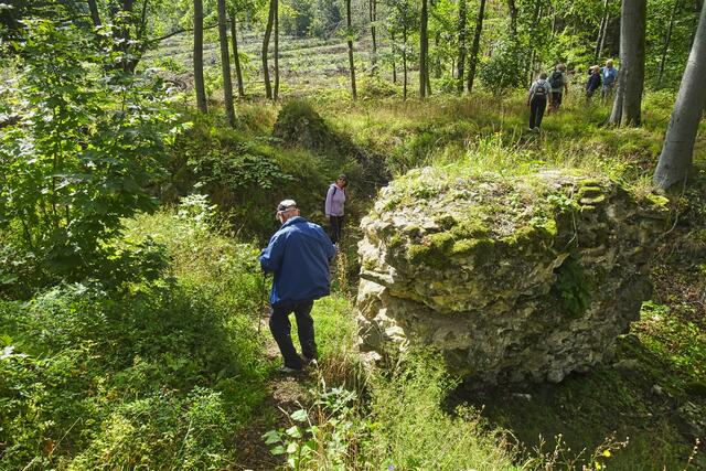 Erichsburg  mit Wallgraben