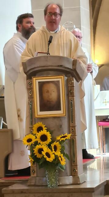 Begrüßung Wallfahrtsrektor Pater Robert-Maria