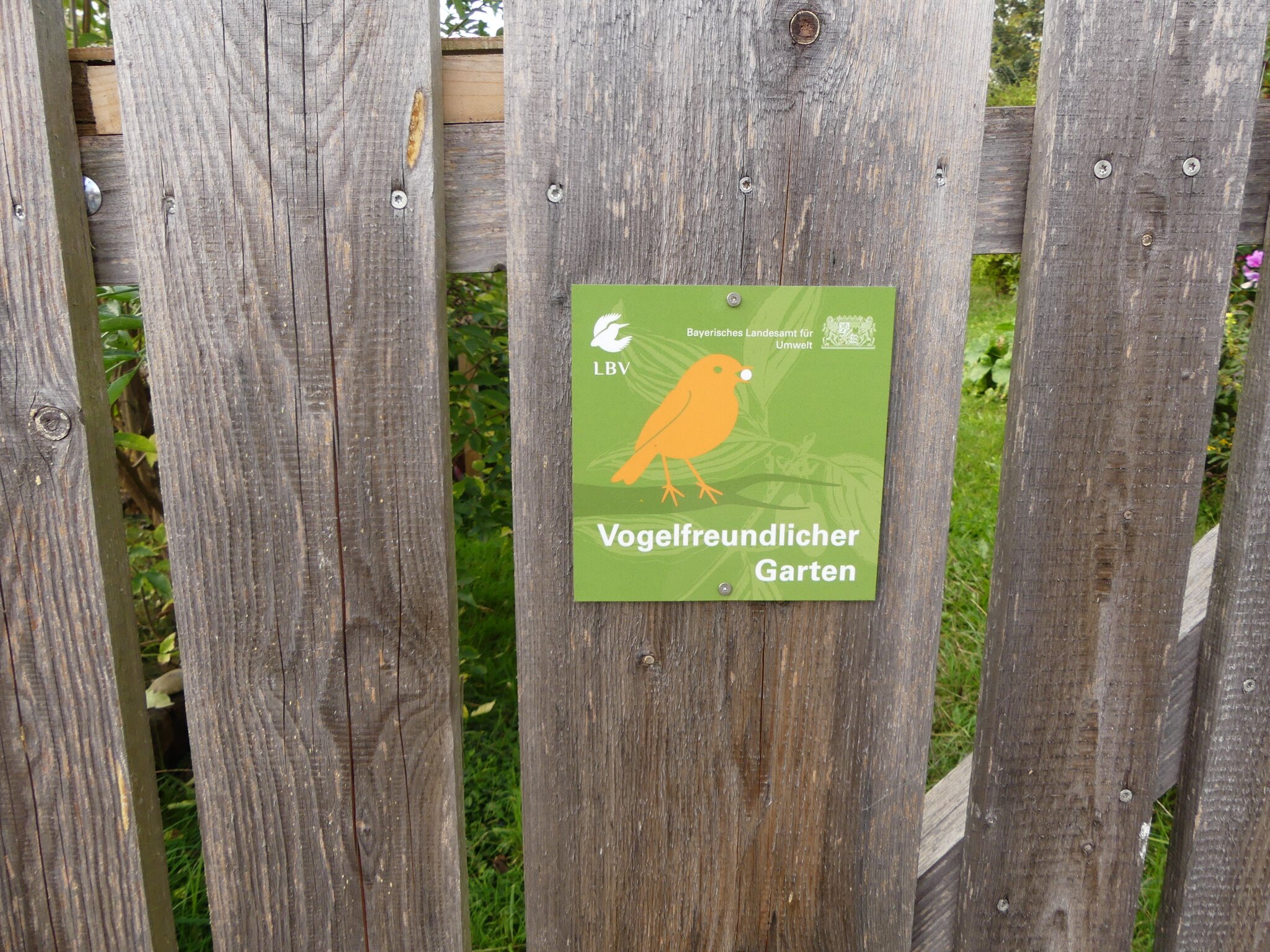Landesbund für Vogel und Naturschutz (LBV) Vogelfreundlicher Garten
