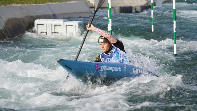 Elena Lilik / Kanu Schwaben steht im Halbfinale in Paris im K 1 Damen | Foto: Uta Büttner