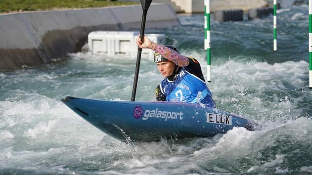 Elena Lilik / Kanu Schwaben steht im Halbfinale in Paris im K 1 Damen | Foto: Uta Büttner