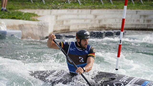 Sideris Tasiadis / Kanu Schwaben steht im Halbfinale in Paris | Foto: Uta Büttner