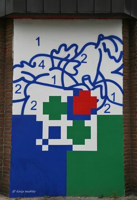 Hola Utopia! 2023 

Mural von Kartel an der Gustav-Adolf-Straße | Foto: Katja Woidtke