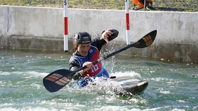 Noah Hegge im Finale beim Weltcup in Paris | Foto: Uta Büttner