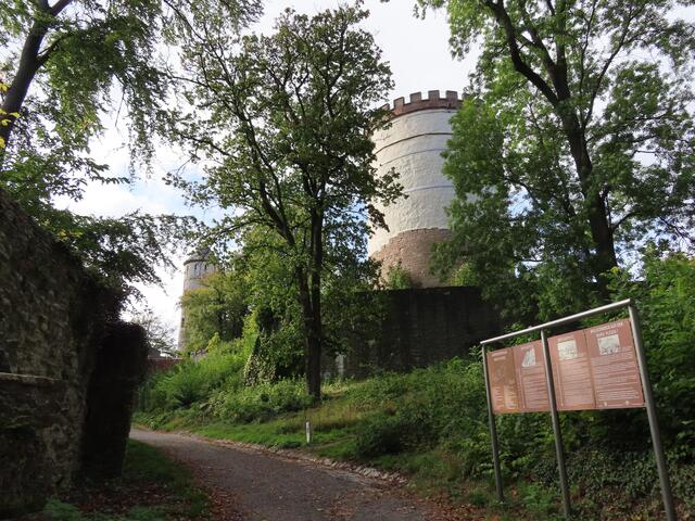 Blick auf den "Großen Turm" (re.) und den "Kleinen Turm" (li.). | Foto: M. A.