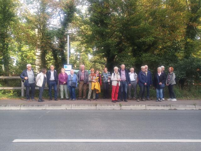 Warten auf den Bus