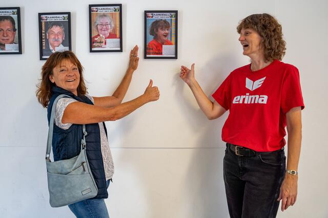 Tina Herrmann wird als neues Mitglied in die Hall of Fame aufgenommen.