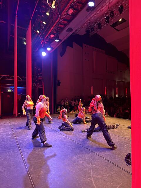 volle Power auf der Bühne | Foto: Tanzgalerie Kuschill