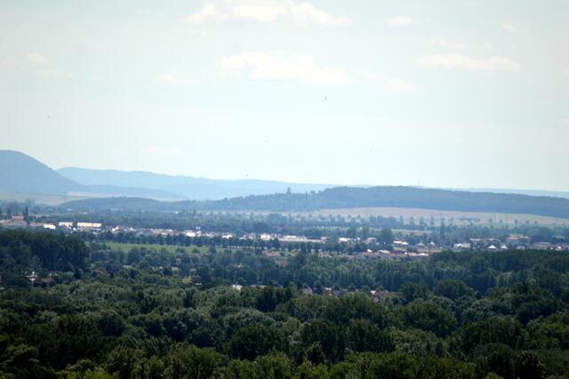 Hier ein Blick aus Hannover vom Rathausturm