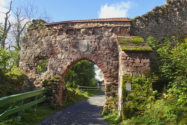 Tor 1 der Burganlage Hohnstein