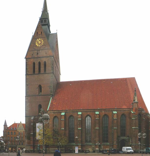 Unsere Marktkirche als Wahrzeichen der Stadt Hannover