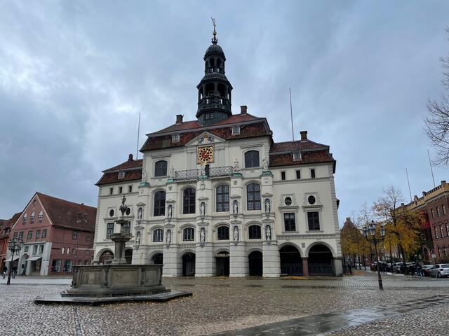 Das Rathaus von Lüneburg