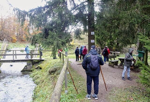 an der Stempelstelle Katzensohltal