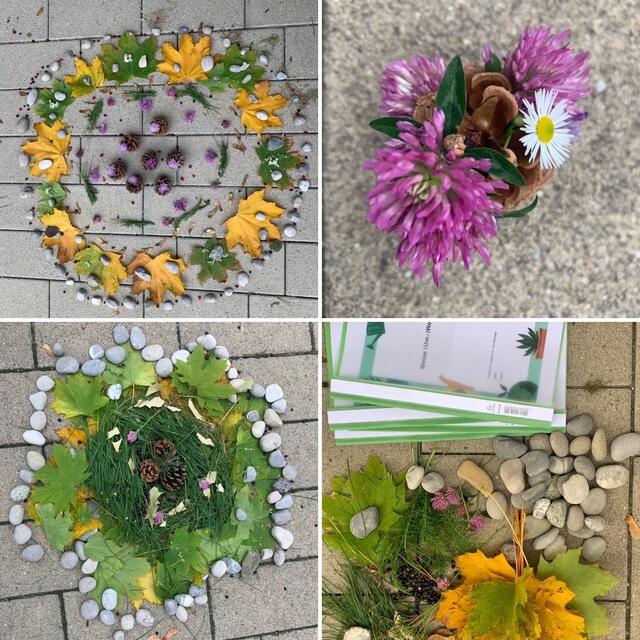 Unser Land-Art-Projekt | Foto: Melina Drüssler