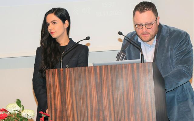 Shahrzad Eden Osterer und Matthias Fink | Foto: Marianne Stenglein