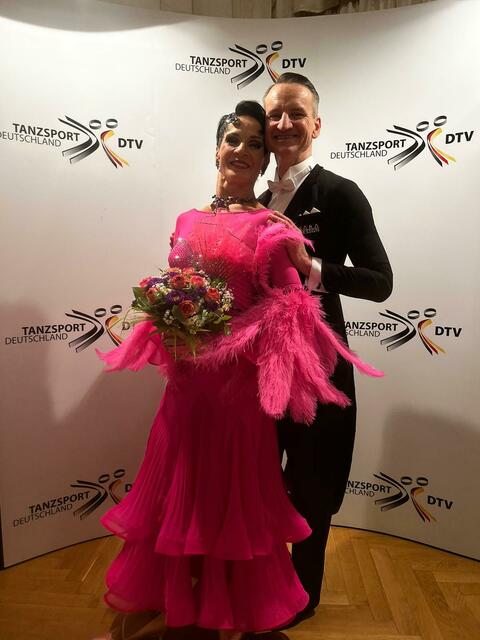 Marion/Gerhard Funk: 4. Platz bei der Deutschen Meisterschaft Masters III S Standard 