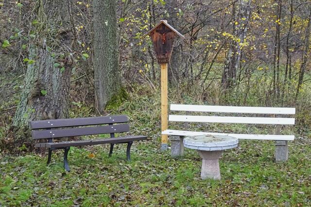 für die Gegend nicht typisches Kruzifix in Wolfsberg