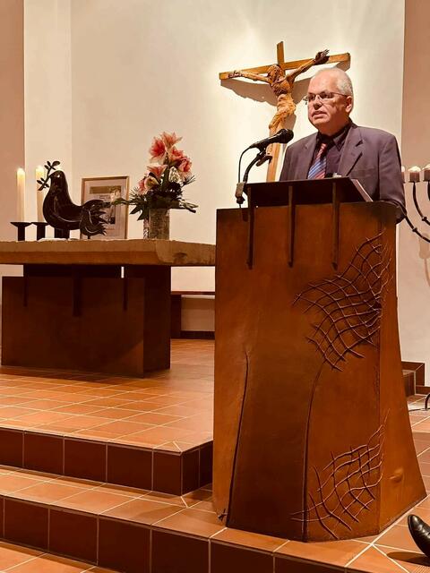 Laudator Ekkehard Lentz  | Foto: Kaethi von Cöllen