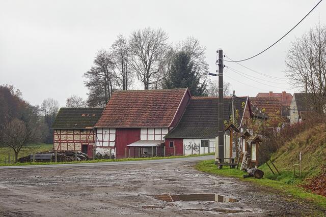 die Mittelmühle im Tal der Wolfsberger Wipper